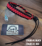 Riser Bow Wrist Sling - Cobra Weave