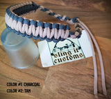 Riser Bow Wrist Sling - Cobra Weave
