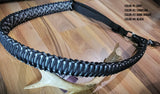 Single Point Adjustable Gun Sling - Double Cobra Weave