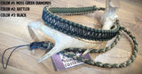 Rangefinder Lanyard - Cobra with Microstitching Weave