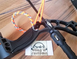 Riser Bow Wrist Sling - Round Braid Weave