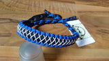 Bow Wrist Sling - Cobra with Microstitched Xs Weave