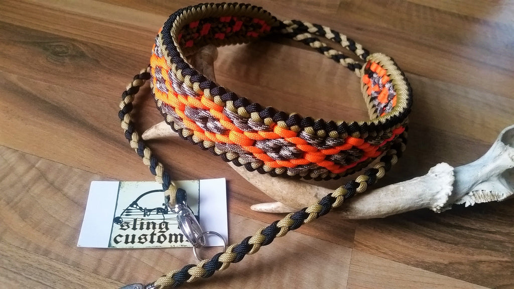 Custom Bird Paracord Bracelet - Tan/Brown Paracord