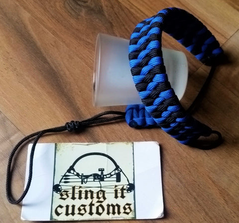 Wrist Lanyard for Thumb Release - Ladder Weave
