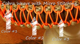 Rangefinder Lanyard - Cobra with Microstitching Weave - SlingIt Customs - 4