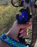 Bow Wrist Sling - Double Cobra Weave with Custom Charm