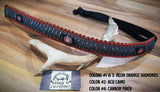 Adjustable Gun Sling - Double Cobra Weave with Custom Charms