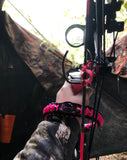 Bow Wrist Sling - Cobra with Backbone Weave with Custom Charm