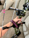Bow Wrist Sling - Cobra with Microstitched Xs Weave
