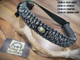 Adjustable Gun Sling - Double Cobra Weave with Custom Charms