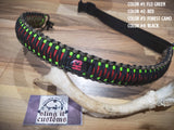 Adjustable Gun Sling - Double Cobra Weave with Custom Charms