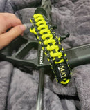 Bow Wrist Sling - Cobra with Backbone Weave with Custom Charm
