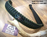 Adjustable Gun Sling - Double Cobra Weave with Custom Charms