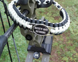 Bow Wrist Sling - Cobra with Backbone Weave with Custom Charm