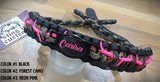 Bow Wrist Sling - Barbed Cobra Weave with Custom Charm