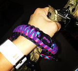 Bow Wrist Sling - Double Cobra Weave with Custom Charm