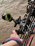 Bow Wrist Sling - Cobra with Microstitched Xs Weave