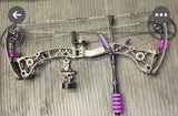 Bow Wrist Sling - Cobra with Microstitched Xs Weave