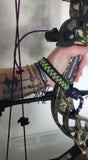 Bow Wrist Sling - Cobra with Microstitched Xs Weave