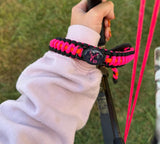 Bow Wrist Sling - Cobra with Backbone Weave with Custom Charm