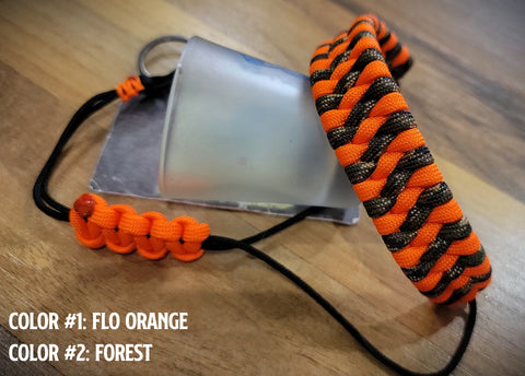 Wrist Lanyard for Thumb Release - Ladder Weave