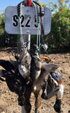 Waterfowl Tote with Metal Rings