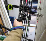 Bow Wrist Sling - Cobra with Microstitched Xs Weave