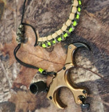 Wrist Lanyard for Thumb Release - Cobra with Backbone Weave