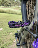 Bow Wrist Sling - Shark Jaw Weave with Custom Charm