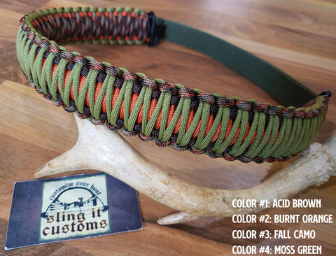 Adjustable Gun Sling - Double Cobra Weave