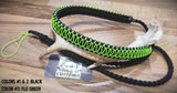 Rangefinder Lanyard - Cobra with Microstitching Weave