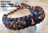 Bow Wrist Sling - Double Cobra Weave with Custom Charm