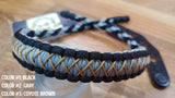 Bow Wrist Sling - Cobra with Microstitched Xs Weave