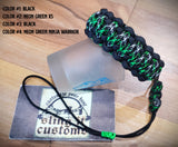 Wrist Lanyard for Thumb Release - Double Cobra Weave