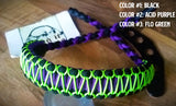 Bow Wrist Sling - Cobra with Microstitching Weave