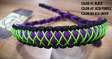 Bow Wrist Sling - Cobra with Microstitched Xs Weave