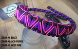 Bow Wrist Sling - Cobra with Hearts Weave