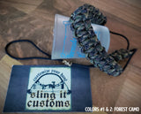 Wrist Lanyard for Thumb Release - Cobra Weave