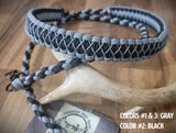 Binocular Lanyard - Cobra with Microstitched Xs Weave