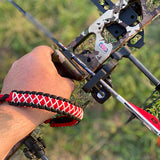 Bow Wrist Sling - Cobra with Microstitched Xs Weave