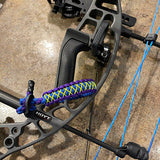 Bow Wrist Sling - Cobra with Microstitched Xs Weave