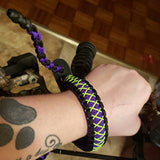 Bow Wrist Sling - Cobra with Microstitched Xs Weave