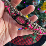 Bow Wrist Sling - Barbed Cobra Weave with Custom Charm