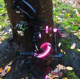 Bow Wrist Sling - Double Cobra Weave with Custom Charm