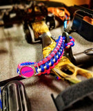 Bow Wrist Sling - Cobra with Backbone Weave with Custom Charm