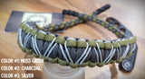 Bow Wrist Sling - Cobra with Hearts Weave