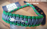 Bow Wrist Sling - Cobra Weave with Metal Arrow