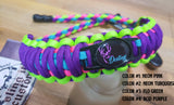 Bow Wrist Sling - Double Cobra Weave with Custom Charm