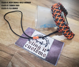 Wrist Lanyard for Thumb Release - Cobra with Microstitched Xs Weave