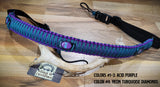 Adjustable Bow Shoulder Sling - Double Cobra Weave with Custom Charms